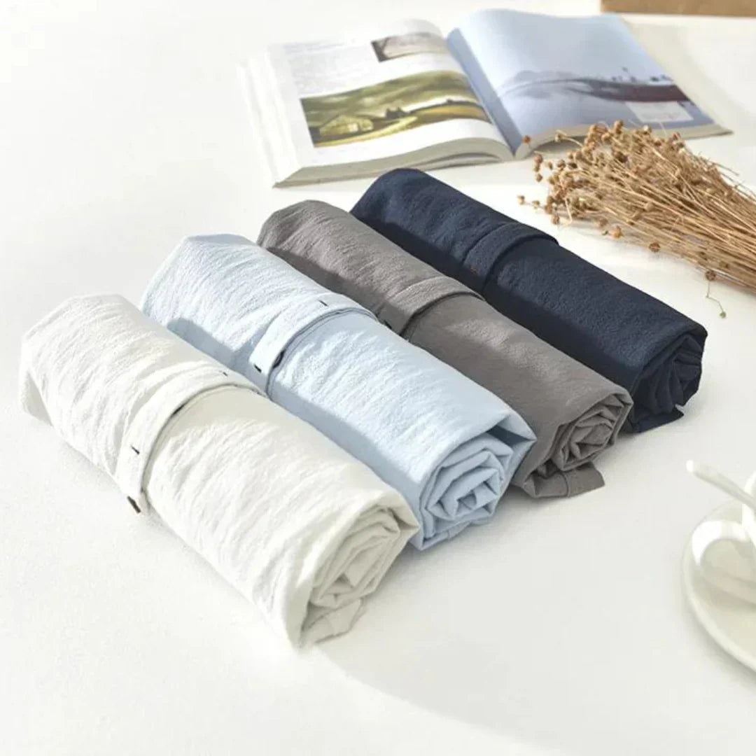 RL | Camisa de lino de verano – Estilo premium para hombre