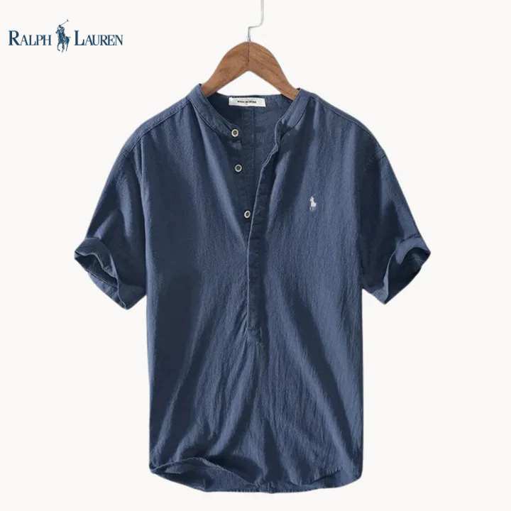 RL | Camisa de lino de verano – Estilo premium para hombre